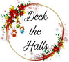 DECK THE HALLS - DIGITAL GRAPHICS  This file contains 4 graphics...  My digital PNG and JPEG Graphic downloads for the creative crafter are graphic files for those that use the Sublimation or Waterslide techniques - JAMsCraftCloset