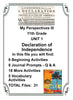My Perspectives English III 11th Grade UNIT 1 Declaration of Independence Teacher Resource Lesson Supplemental Activities - JAMsCraftCloset
