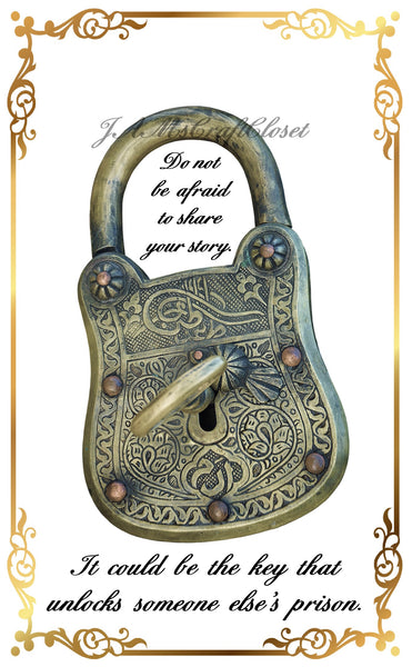 DO NOT BE AFRAID TO SHARE YOUR STORY - DIGITAL GRAPHICS  My digital SVG, PNG and JPEG Graphic downloads for the creative crafter are graphic files for those that use the Sublimation or Waterslide techniques - JAMsCraftCloset