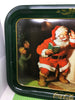 Santa Pause Here Coca Cola Tray Vintage Christmas Decor Holiday Decor Collectible JAMsCraftCloset