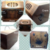 Vintage Extremely Rare Western Electric Oak Crank Desk Top Ringer Phone JAMsCraftCloset