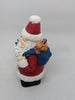 Santa Vintage Shelf Sitter 5 Inches Tall Holiday Decor With Tree and Bag of Goodies JAMsCraftCloset