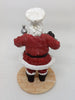 Santa Vintage Chef Shelf Sitter 5 Inches Tall Holiday Decor With Chef's Hat and Tray of Food JAMsCraftCloset