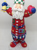 Santa Vintage Red White Blue Green Shelf Sitter 9 Inches Tall Holiday Decor Holding Bell Hearts JAMsCraftCloset