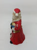 Vintage Ceramic Santa Bell Shelf Sitter Holding a Bag and Baby Doll Great for the Tree JAMsCraftCloset