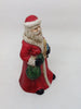 Vintage Ceramic Santa Bell Shelf Sitter Holding a Bag and Baby Doll Great for the Tree JAMsCraftCloset