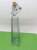 Bottle Vase Green Glass Corked With NO Markings - JAMsCraftCloset