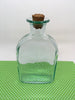 Bottle Bud Vase Green Glass Vintage With Markings 7 A VE 200 ml - JAMsCraftCloset