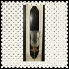 Sconce Black Wooden Vintage With Clear Glass Knobbed Votive JAMsCraftCloset