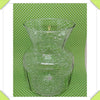 Vase Small Clear Glass With Ripples {{ JAMsCraftCloset }}