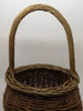 Basket Vintage Unique Handmade Round Woven - JAMsCraftCloset