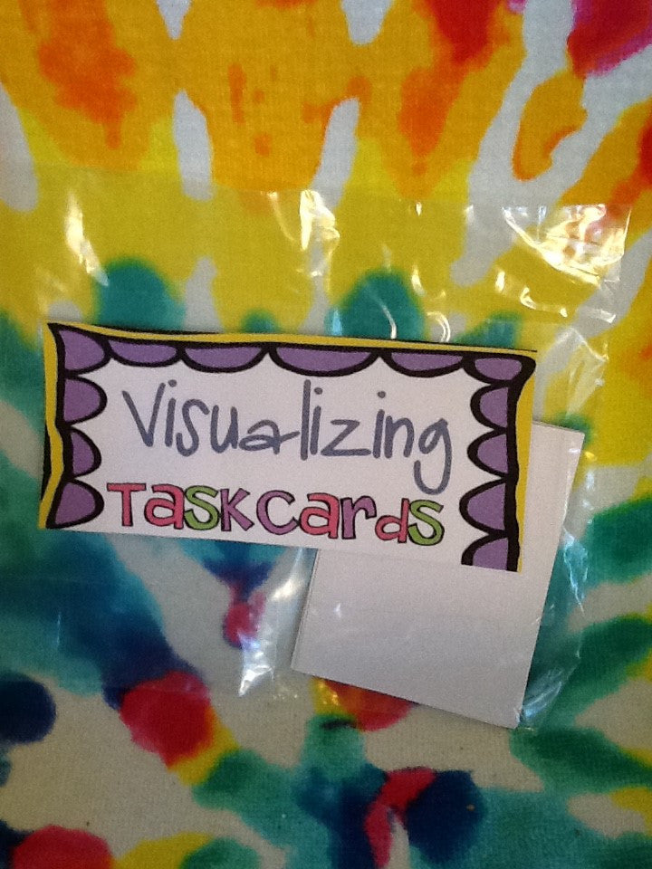 Visualizing Task cards Set of 8 Teacher Resource Small Group Learning ...