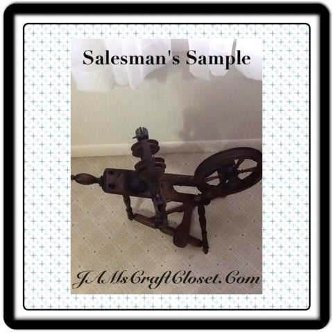 Spinning Wheel Salesmans Sample Antique {{ JAMsCraftCloset }}