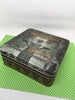 Tin Vintage Square 6 x 6 Inches 2 Inches Tall Midnight Cookies Key Lime 1993 {{ JAMsCraftCloset }}