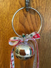 Bell Doorknob Hanger Silver White Pink Holiday Decoration Home Christmas Decor - JAMsCraftCloset