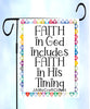 Digital Graphic Design SVG-PNG-JPEG Download FAITH IN GOD INCLUDES FAITH IN HIS TIMING Faith Crafters Delight - JAMsCraftCloset