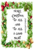 Garden Flag Digital Design Graphic SVG-PNG-JPEG Download MERRY CHRISTMAS TO ALL Christmas Holiday Crafters Delight - JAMsCraftCloset