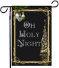 Garden Flag Digital Design Graphic SVG-PNG-JPEG Download OH HOLY NIGHT Christmas Holiday Crafters Delight - JAMsCraftCloset