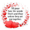 GUYS HATE THE WORDS DONT AND STOP - DIGITAL GRAPHICS  This file contains 4 graphics...  My digital PNG and JPEG Graphic downloads for the creative crafter are graphic files for those that use the Sublimation or Waterslide techniques - JAMsCraftCloset