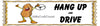 BUMPER STICKER Digital Graphic Sublimation Design SVG-PNG-JPEG Download HANG UP AND DRIVE Crafters Delight - JAMsCraftCloset