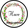 HAVE FAITH Floral Wreath Digital Graphic SVG-PNG-JPEG Download Crafters Delight