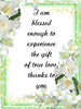 I AM BLESSED ENOUGH - DIGITAL GRAPHICS  This file contains 4 graphics...  My digital PNG and JPEG Graphic downloads for the creative crafter are graphic files for those that use the Sublimation or Waterslide techniques - JAMsCraftCloset