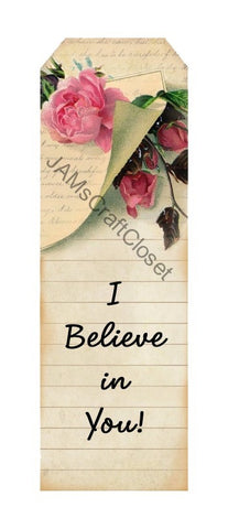 I BELIEVE IN YOU - DIGITAL GRAPHICS  This file contains 4 graphics...  My digital PNG and JPEG Graphic downloads for the creative crafter are graphic files for those that use the Sublimation or Waterslide techniques - JAMsCraftCloset