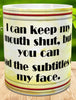MUG Coffee Full Wrap Sublimation Digital Graphic Design Download I CAN KEEP MY MOUTH SHUT SVG-PNG Crafters Delight - JAMsCraftCloset