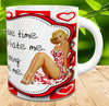 MUG Coffee Full Wrap Sublimation Digital Graphic Design Download I DONT HAVE TIME TO HATE PEOPLE SVG-PNG Crafters Delight - JAMsCraftCloset