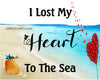 TOTE BAG Digital Graphic Sublimation Design SVG-PNG-JPEG Download I LOST MY HEART TO THE SEA Crafters Delight - JAMsCraftCloset