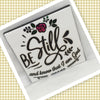 BE STILL AND KNOW THAT I AM GOD Wall Art Ceramic Tile Sign Gift Home Decor Positive Quote Affirmation Handmade Sign Country Farmhouse Gift Campers RV Gift Home and Living Wall Hanging FAITH - JAMsCraftCloset