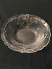 Serving Bowl Mikasa Oval Holiday Bells Glass Embossed Ruffled Edge Kitchen Decor Country Decor Gift JAMsCraftCloset