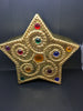 Box Star Shaped Gold With Bling Accents Cardboard Storage Home Decor - JAMsCraftCloset