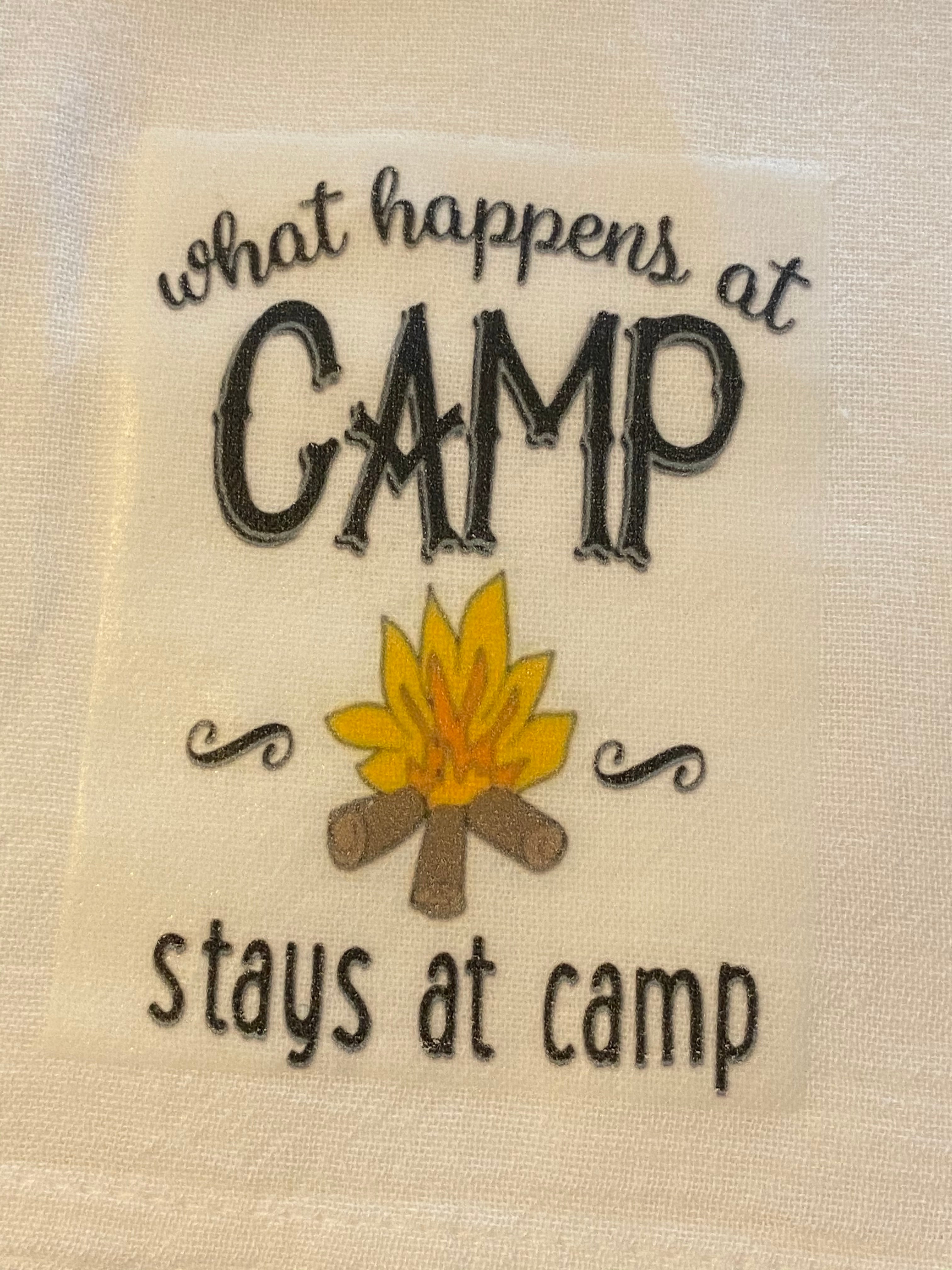 Camper Kitchen Towel, Camping Gift, Camp Kitchen, RV Decor, Camper Home  Decor Towels, Camping Decor 