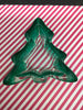 Candy Dish Green Tree Shaped Vintage Trinket Plate Holiday Decor - JAMsCraftCloset