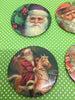 Santa Claus Magnets Vintage Christmas Holiday Decoration Kitchen Decor SET OF 4 JAMsCraftCloset