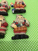 Santa Claus Made of Resin Magnets Vintage Christmas Holiday Decoration Kitchen Decor SET OF 4 JAMsCraftCloset