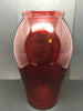 Vase Vintage Red Glazed Showing Wear for Age - JAMsCraftCloset