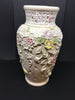 Vase Urn Vintage Ceramic Intricate Floral Design JAMsCraftCloset