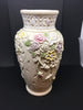 Vase Urn Vintage Ceramic Intricate Floral Design JAMsCraftCloset