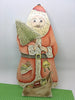 Santa Wooden Pen and Ink Vintage Handmade and Hand Painted Holiday Christmas Decor JAMsCraftCloset