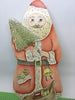 Santa Wooden Pen and Ink Vintage Handmade and Hand Painted Holiday Christmas Decor JAMsCraftCloset
