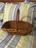 Basket Gathering Large Retangle Vintage Natural Woven - JAMsCraftCloset