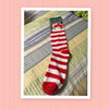 SOCKS Personalized Christmas Knee Socks ONE SIZE 5-9 Holiday Ware Gift Idea Unique