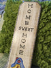 Home Sweet Home Wooden Sign Wall Art Wall Hanging Handmade Hand Painted Kitchen -One of a Kind-Unique-Home-Country-Decor-Cottage Chic-Gift - JAMsCraftCloset 