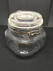 Mason Glass Jar Vintage 4 Inches Tall 4 Inch Square Made in China Gift