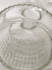 Bottle Decanter Carafe Clear Glass Waffle Design Pouring Indentions Markings Liquor 7 D 396 - JAMsCraftCloset