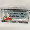 CHRISTMAS MAGIC IS IN THE AIR- DIGITAL GRAPHICS  This file contains 4 graphics...  My digital PNG and JPEG Graphic downloads for the creative crafter are graphic files for those that use the Sublimation or Waterslide techniques - JAMsCraftCloset