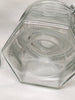 Canister Glass Jar Clear Glass Flip Top Wire Bale Clasp Vintage SET OF 2 Gift NO RUBBER RING
