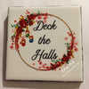 DECK THE HALLS - DIGITAL GRAPHICS  This file contains 4 graphics...  My digital PNG and JPEG Graphic downloads for the creative crafter are graphic files for those that use the Sublimation or Waterslide techniques - JAMsCraftCloset